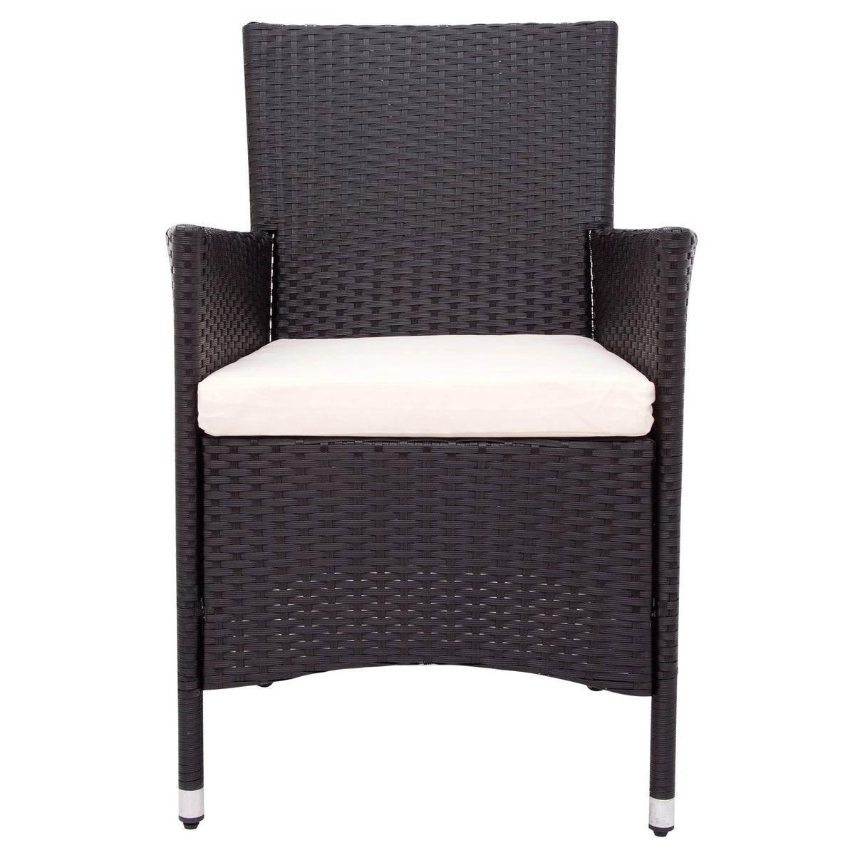 Outdoor PE Rattan Wicker Dining Set of 7 with 6 Chairs L137604