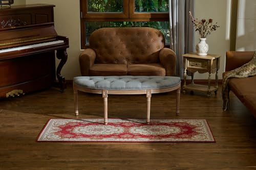 Beige Upholstered Tufted Window Bench H5976