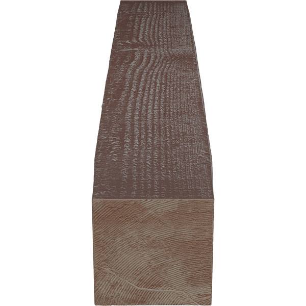 Rough Sawn Faux Wood Fireplace Mantel H69980
