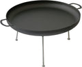 17.5 Pre-seasoned Campfire Griddle with Removable Legs O826074