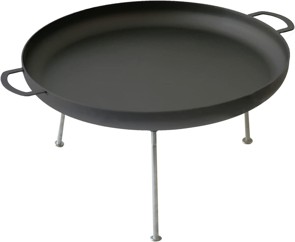 17.5 Pre-seasoned Campfire Griddle with Removable Legs O826074