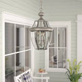 Pewter Outdoor Hanging Lantern Y50243