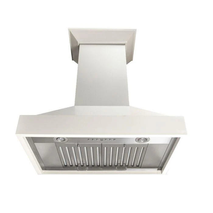 48 in. Wooden Wall Mount Range Hood H74495
