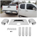 Chrome Mirror Cover Door Handle Tailgate Cover for Nissan Frontier K136309