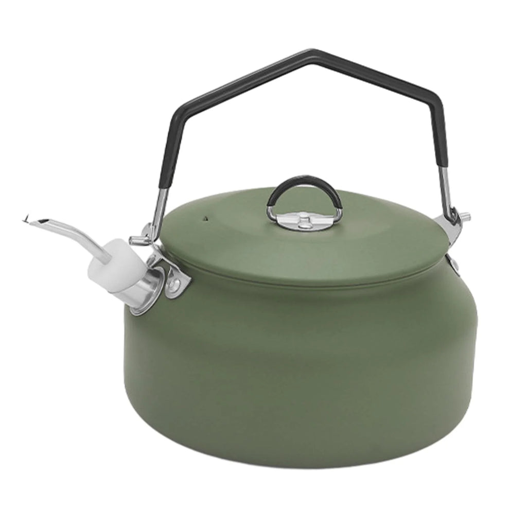 1L Green Camping Water Kettle Teapot V15687