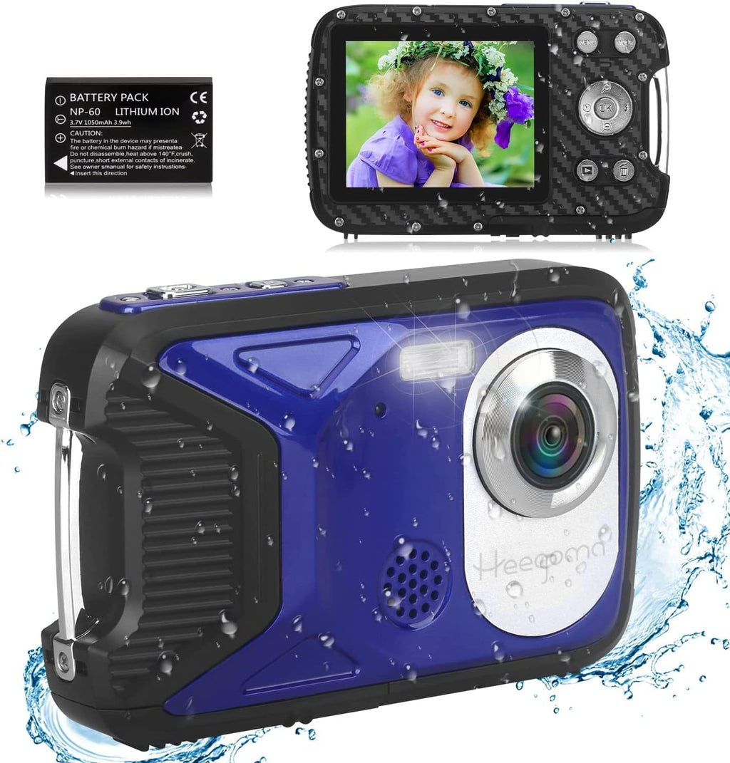 21MP 1080P Underwater Digital Camera with 2.8 LCD Screen A88470