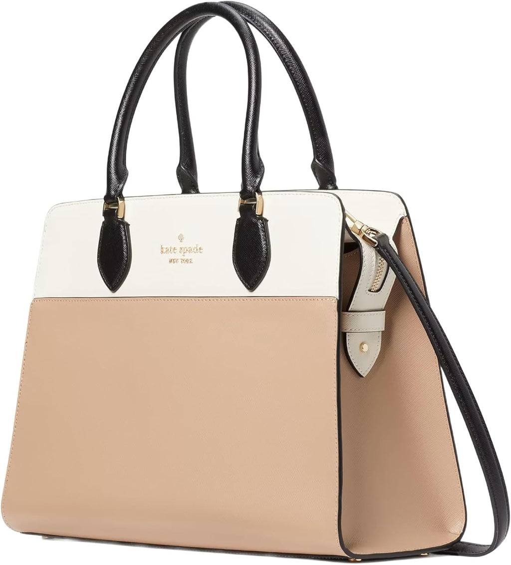 Large Satchel Handbag (Toasted Hazelnut Multi) C2072