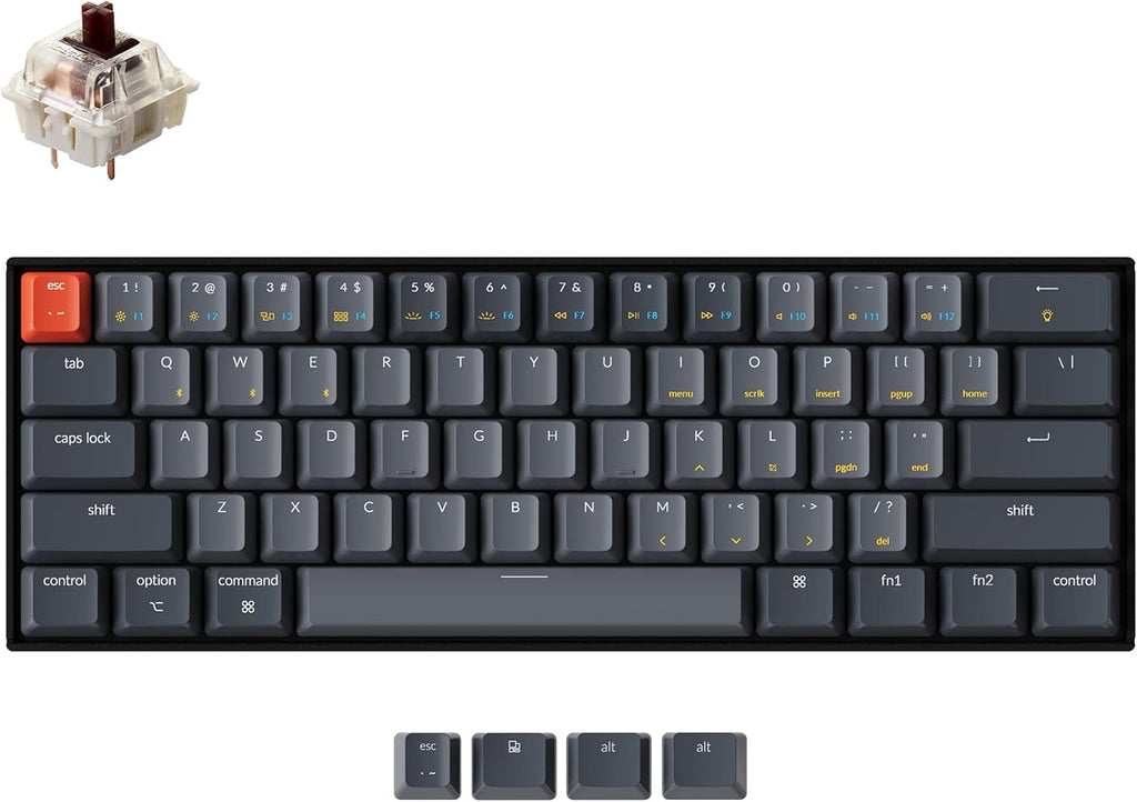 60% Hot-Swappable Bluetooth Mechanical Keyboard S38670