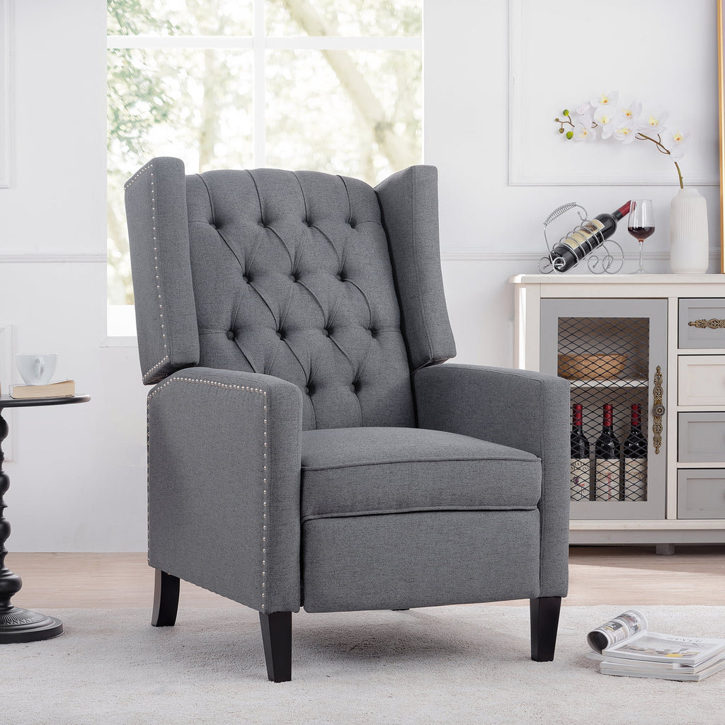 27.16" Wide Manual Wing Chair Recliner A34274