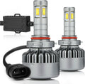 9006 LED Headlight Bulb 100W 6000K Low Beams Fog Lights Pack of 2 N132