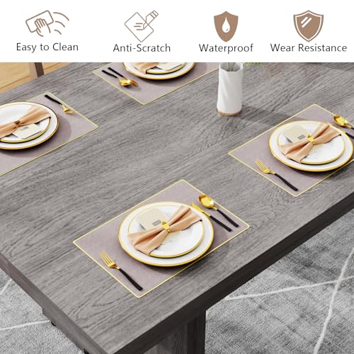 Rustic Farmhouse Rectangle Dining Table L476565