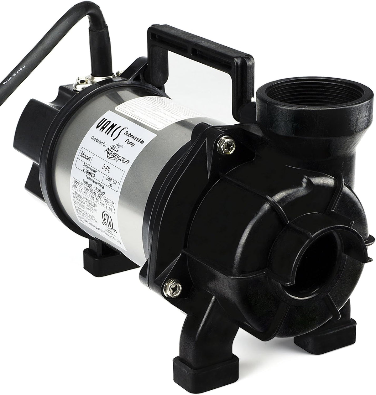 Submersible Pump 5,300 GPH H7073