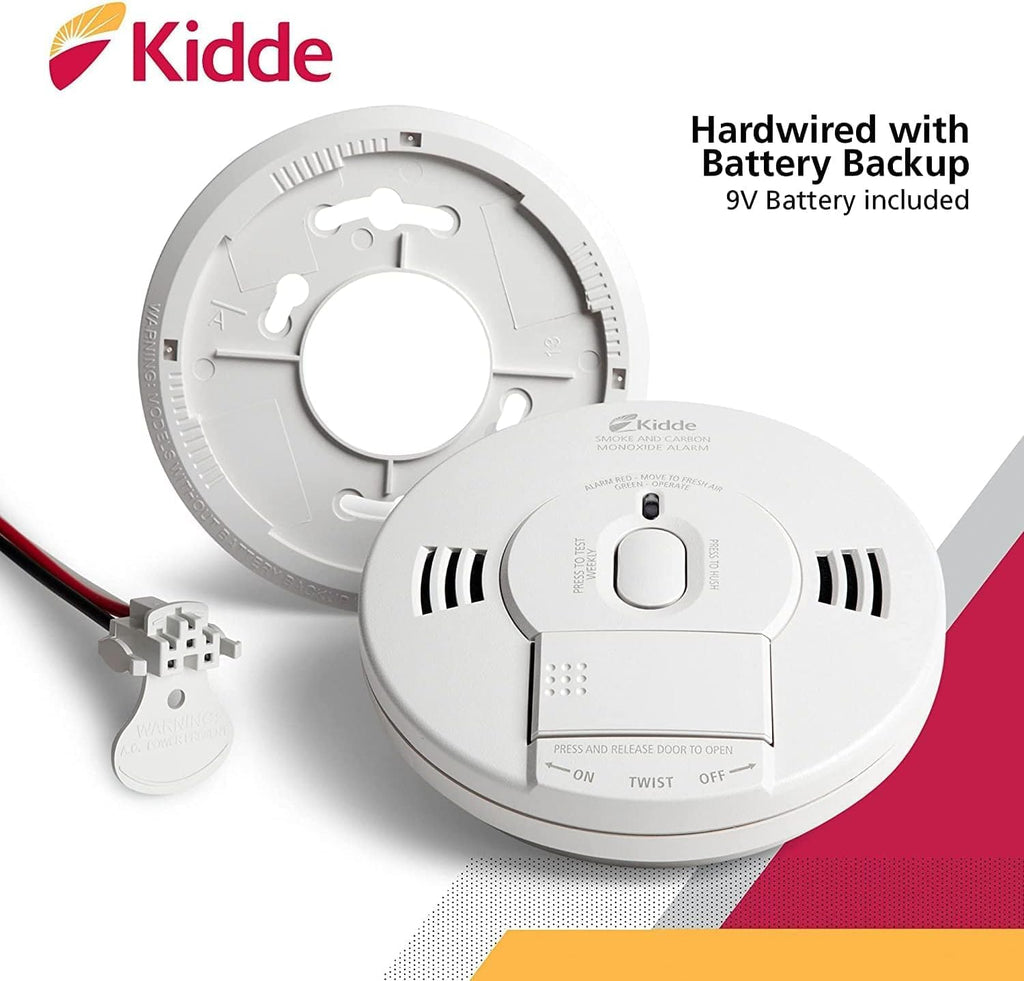 Hardwired Interconnect Smoke & Carbon Monoxide Alarm 6 Pack D437