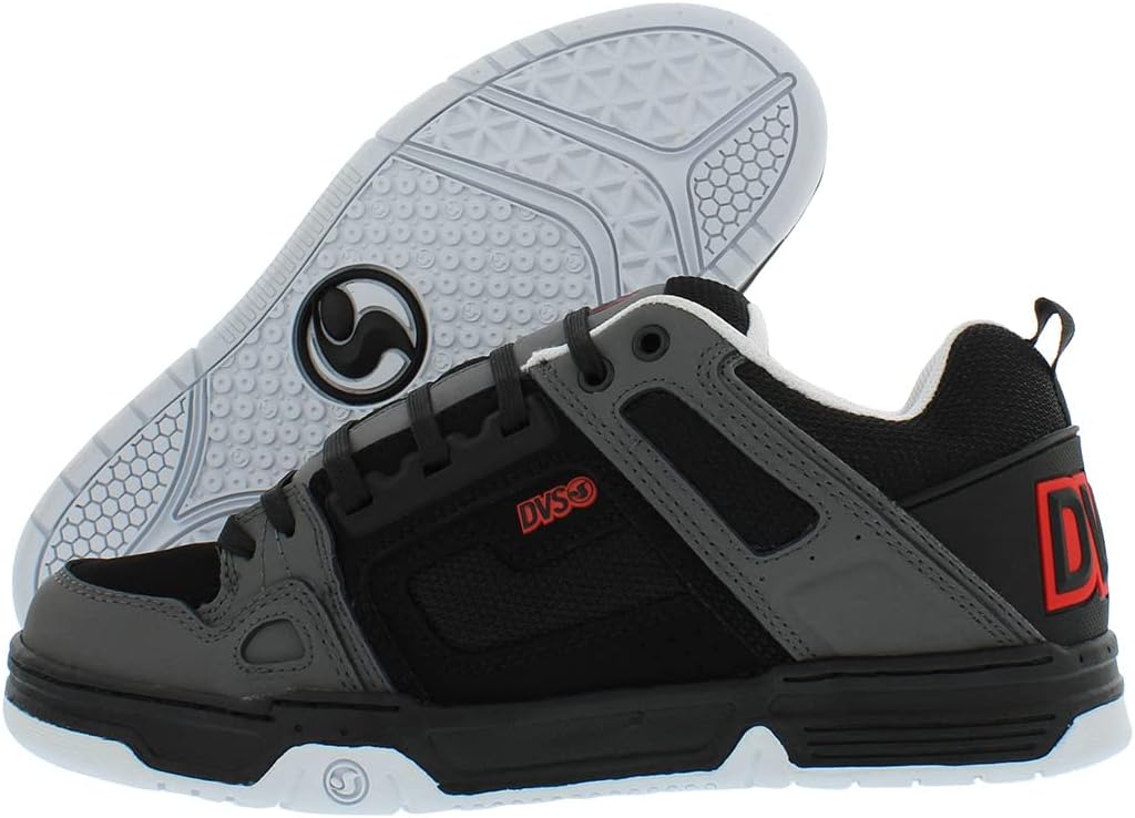 Men's Comanche Skate Black Charcoal Red Nubuck Y620154