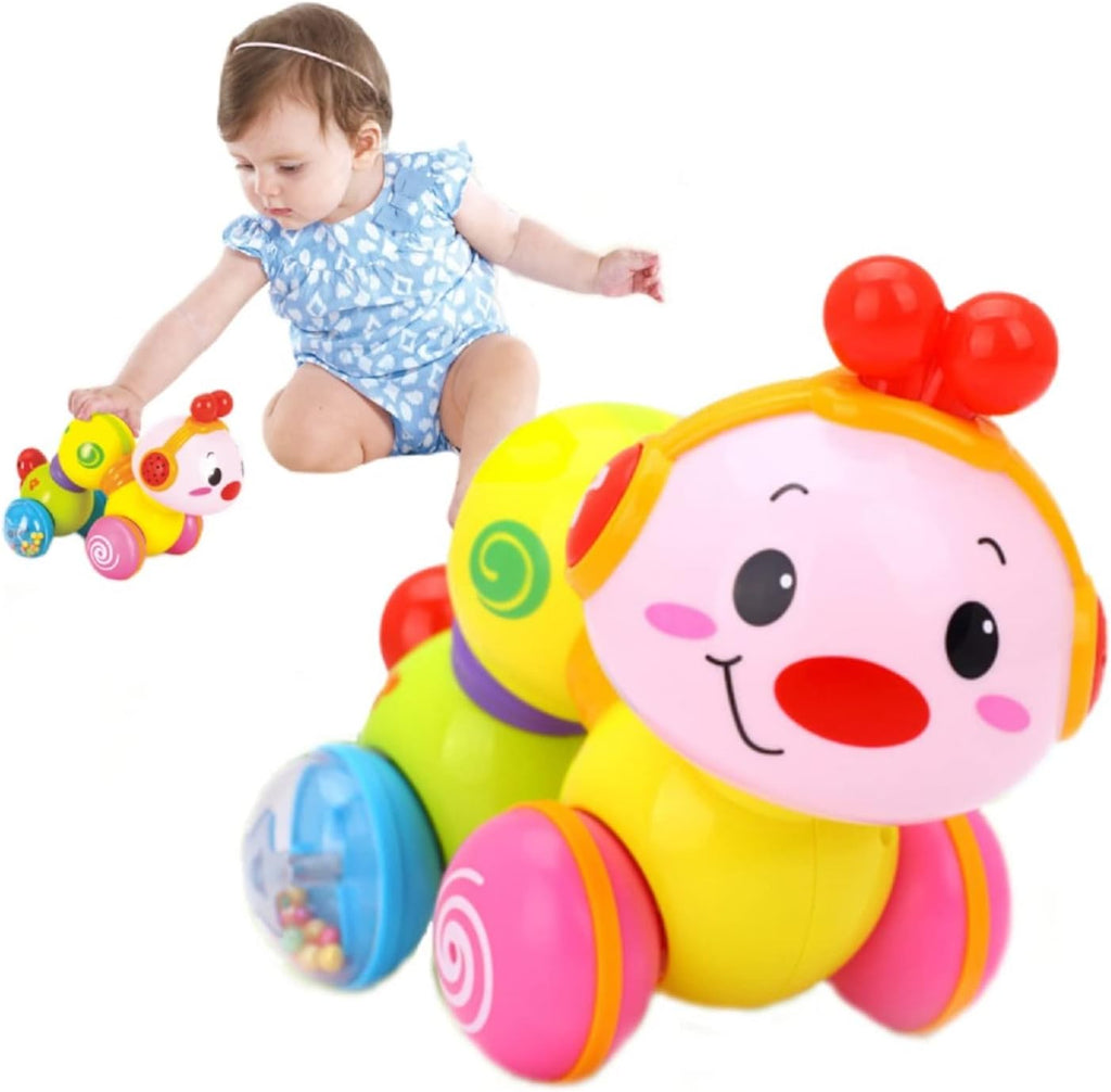 Press and Go Baby Crawling Toys with Light up Music D58870