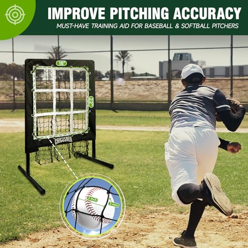 9 Hole Pitching Net with Strike Zone B816591