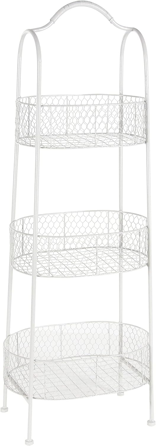 White 41 x 15 Storage Cart R749