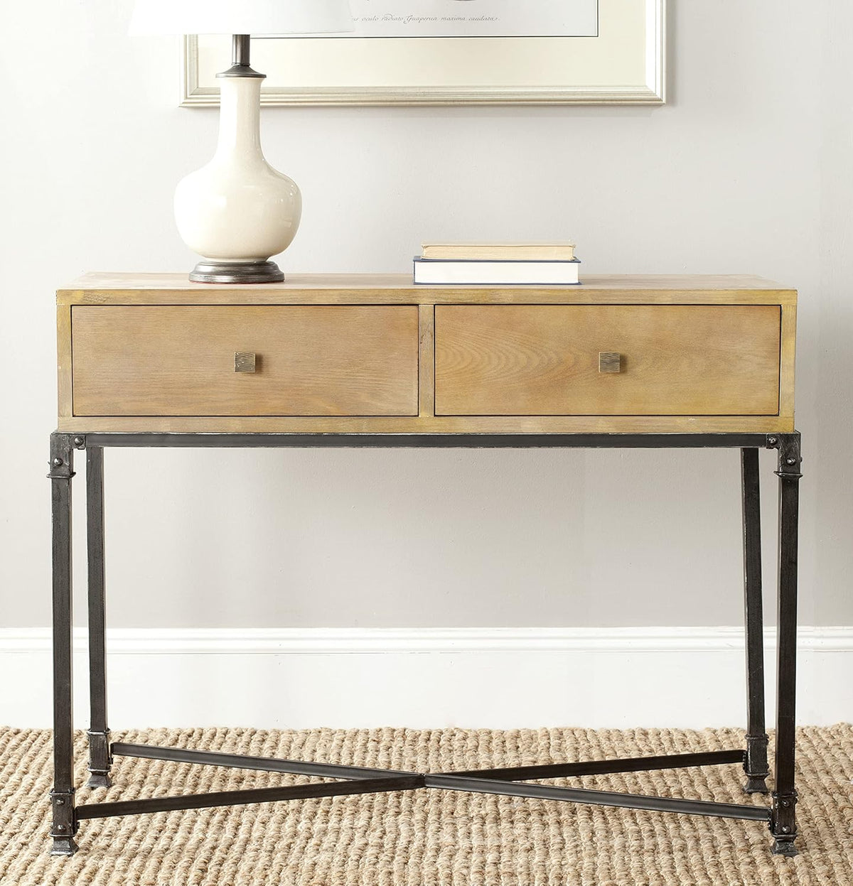 Natural Color Console Table V4039