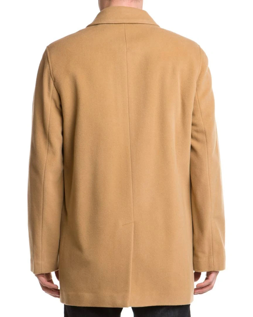 Camel Cashmere Wool Topcoat T434