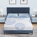 King 8 Inch Bamboo Charcoal Gel Memory Foam Mattress I255