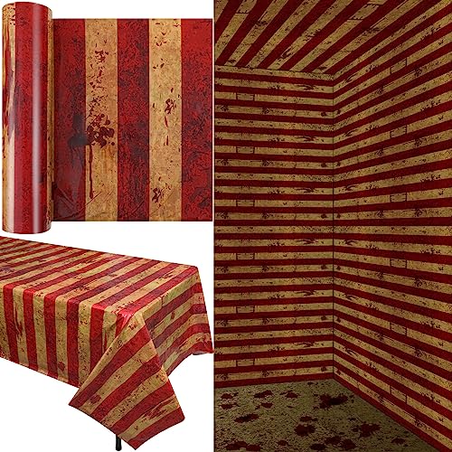 100 Ft Halloween Carnival Tablecloth Roll L48422