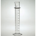 Glass 100ml Graduated Double Metric Scale Cylinder X76395