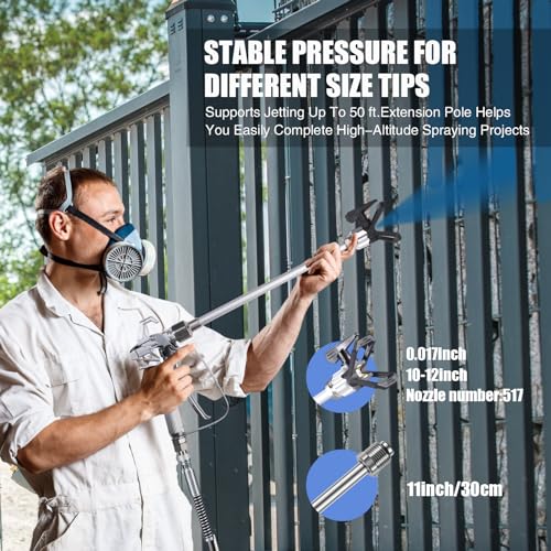 700W HVLP Paint Sprayer with 5 Nozzles & 1200ml Container O891865