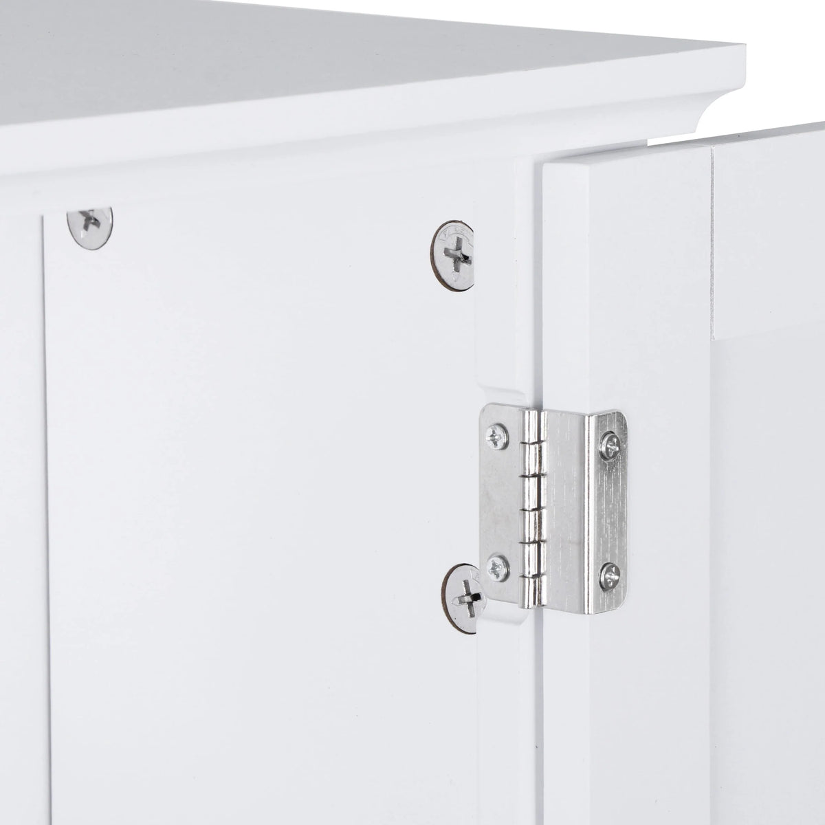 White 2 Door Wood Medicine Cabinet K780