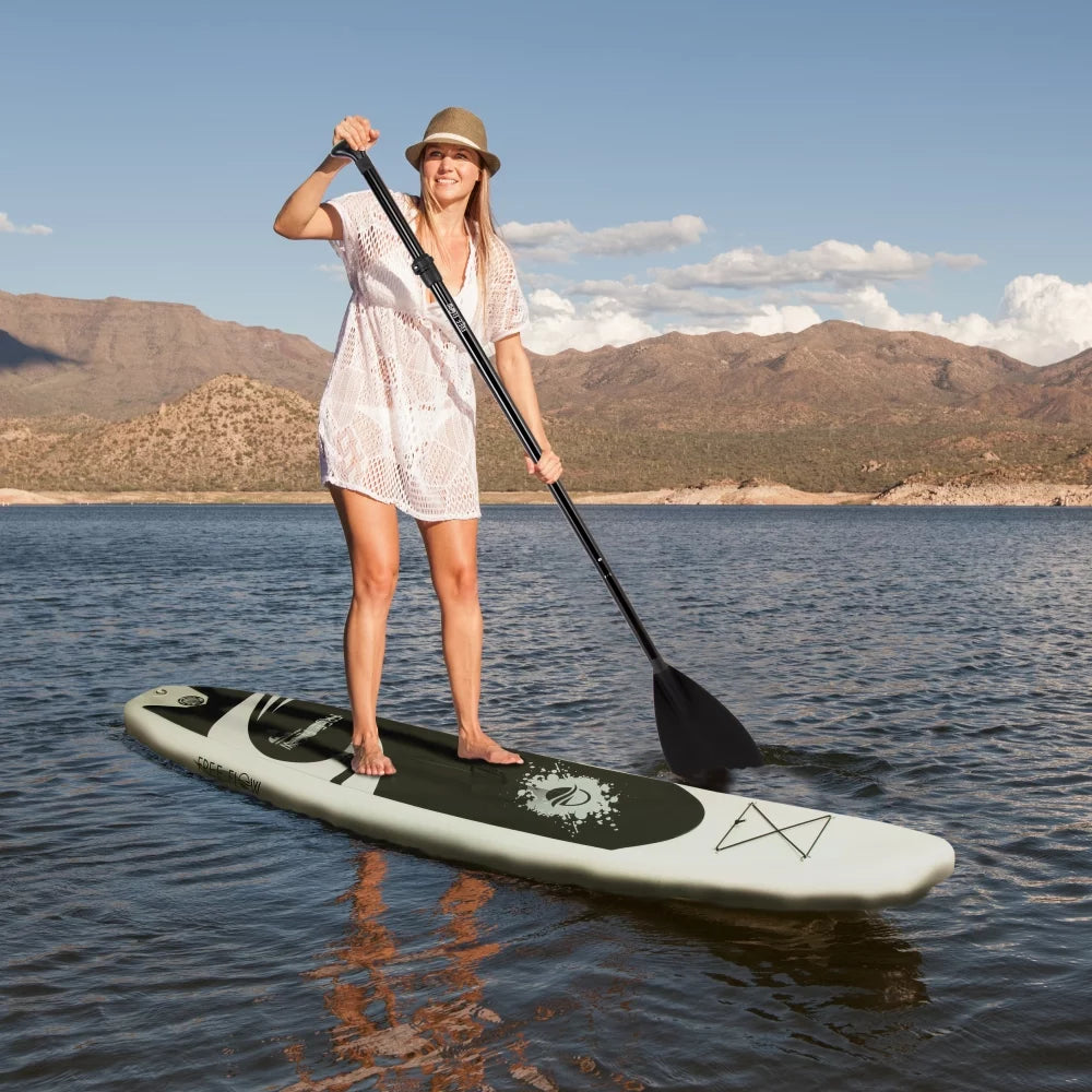 11 Foot Inflatable Stand Up Paddle Board Kit Q578