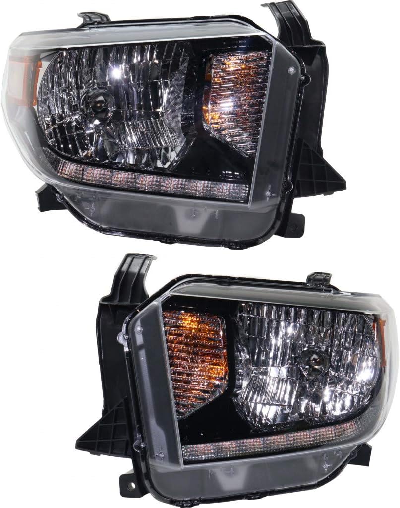 Headlight Assembly Pair Halogen I8549