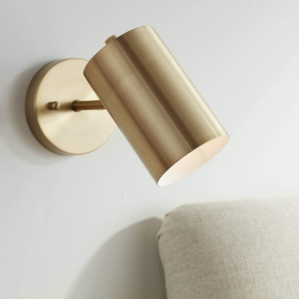 Polished Brass Plug-in Wall Lamp G93597