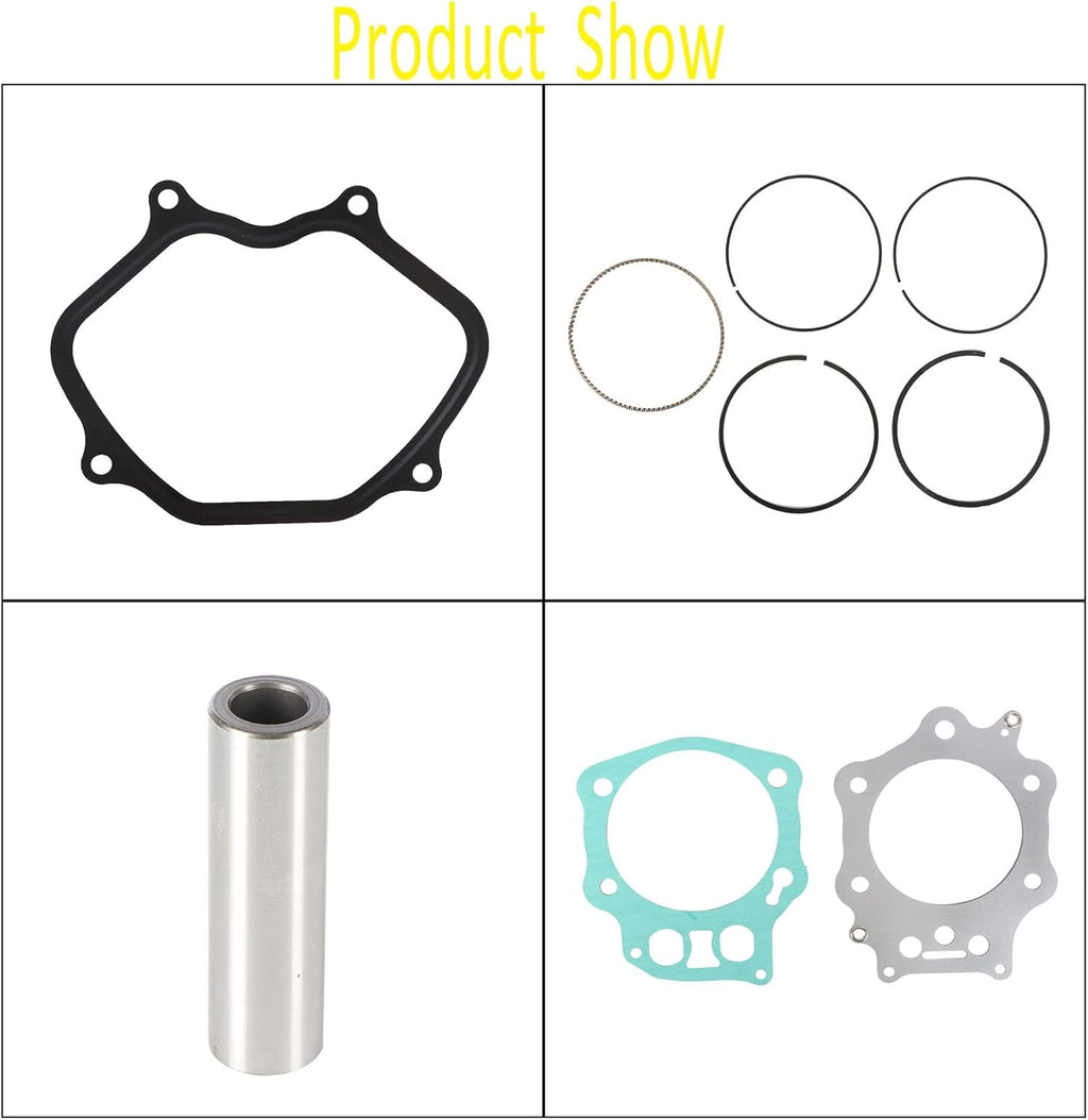 Top End Rebuild Kit Cylinder Piston Gaskets for Honda Foreman 450 1998-2004 G29619