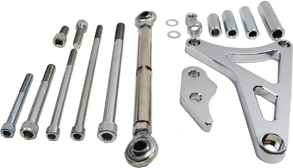 Chrome Alternator Bracket Pack of 2 U557918