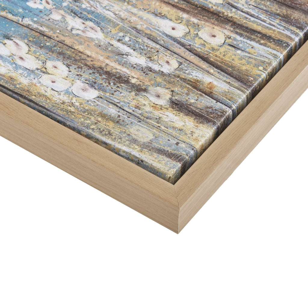 Blue Framed Canvas 4pc Set T289