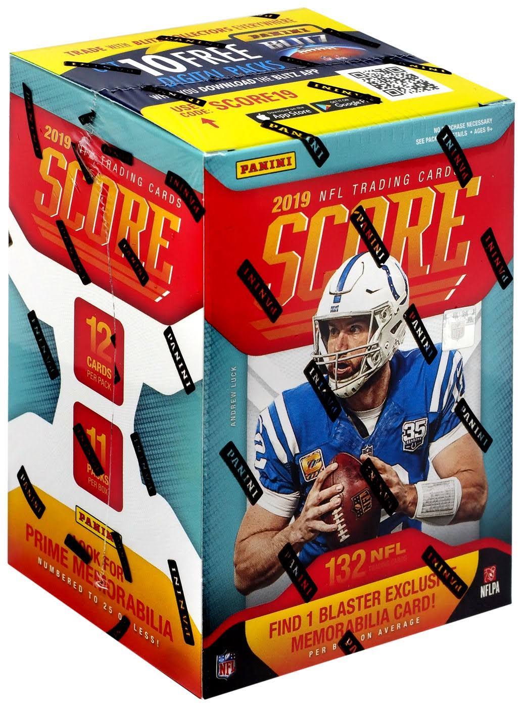 2019 Score Football Trading Card Blaster Box S418601