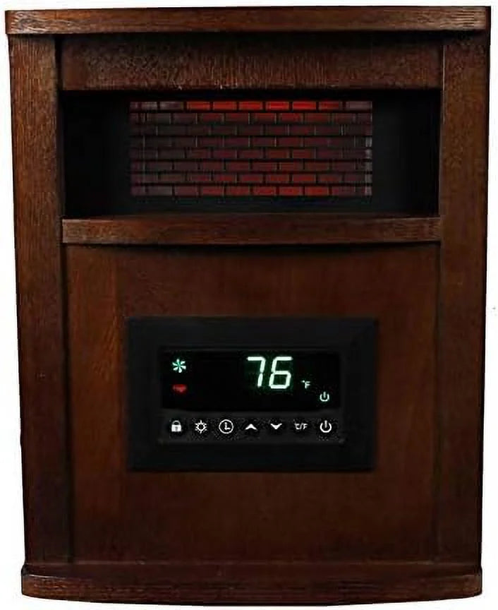 1500W Portable Infrared Quartz Space Heaters (Pair) V660