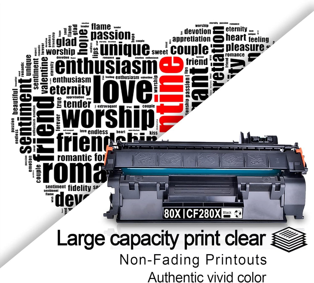 Compatible Toner Cartridge 80X 5 Pack Black K12231