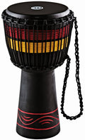 10" Rope Tuned Wood Djembe W433317