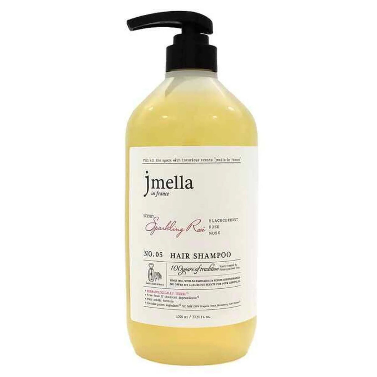 SPARKLING ROSE' HAIR SHAMPOO 1000ml B620