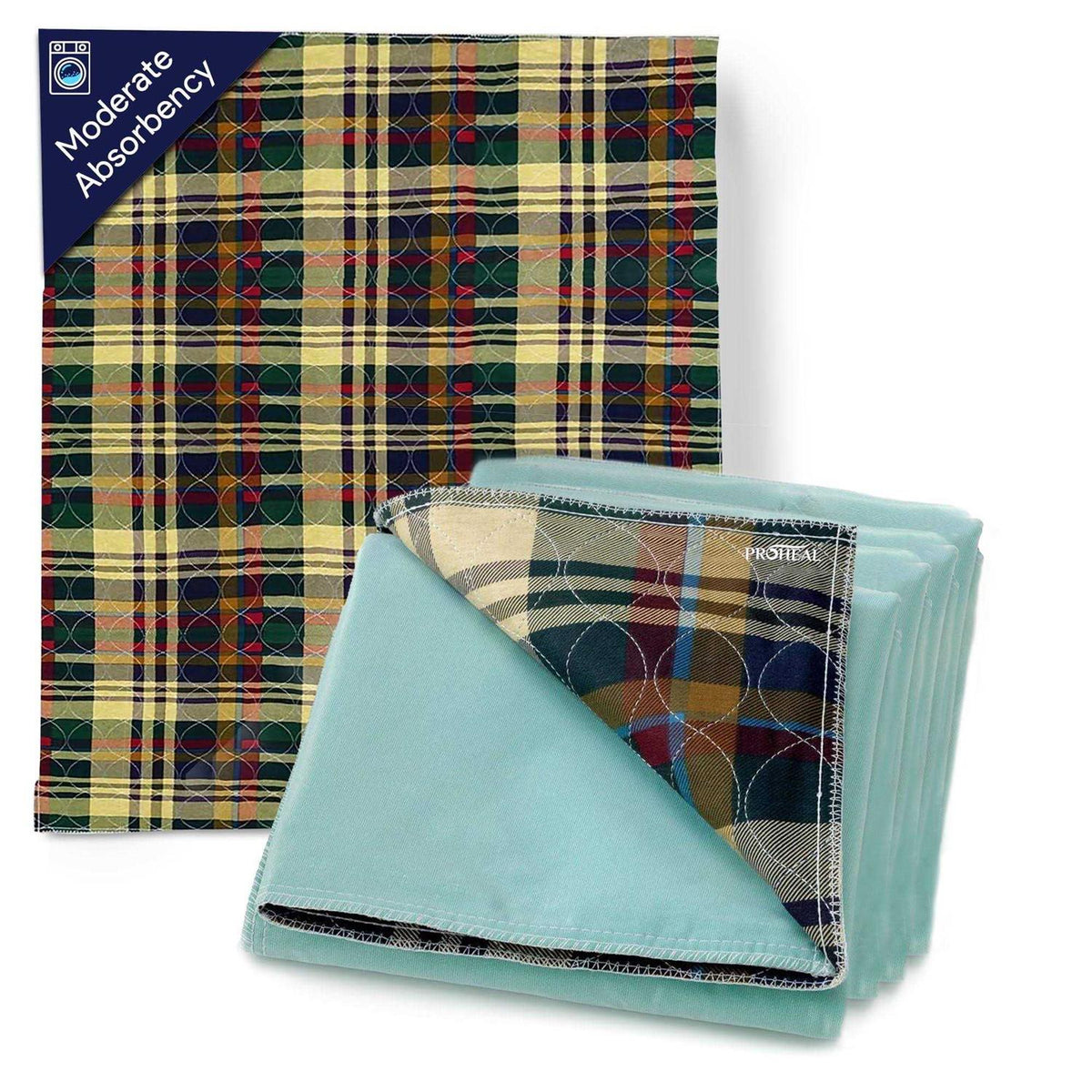 Tartan Plaid Reusable Pee Pads for Dogs R38413