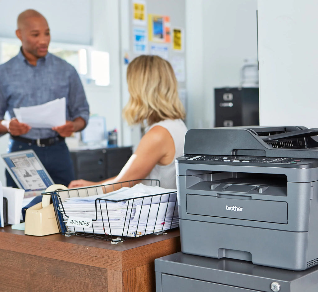Monochrome Laser All-in-One Printer with Duplex Printing and Wireless Connectivity T6037