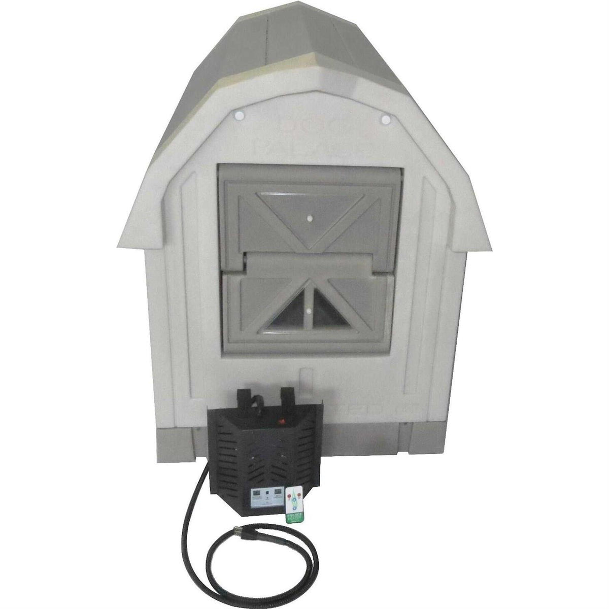 Insulated Dog House with Central Heater N80417