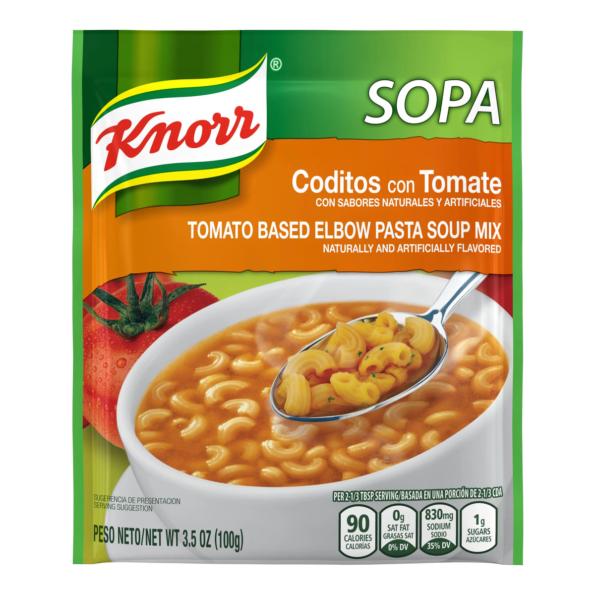 Tomato Elbow Pasta Soup Mix 3.5 Oz Pack of 32 Y930279