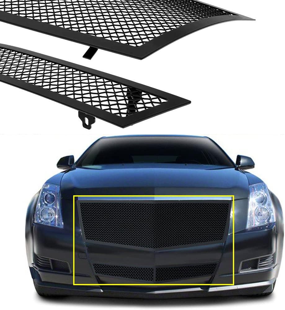 Chrome Stainless Steel Mesh Grille Insert Combo Q699233