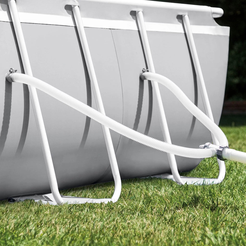 16.5ft x 9ft x 48in Oval Above Ground Pool Set with Pump L223