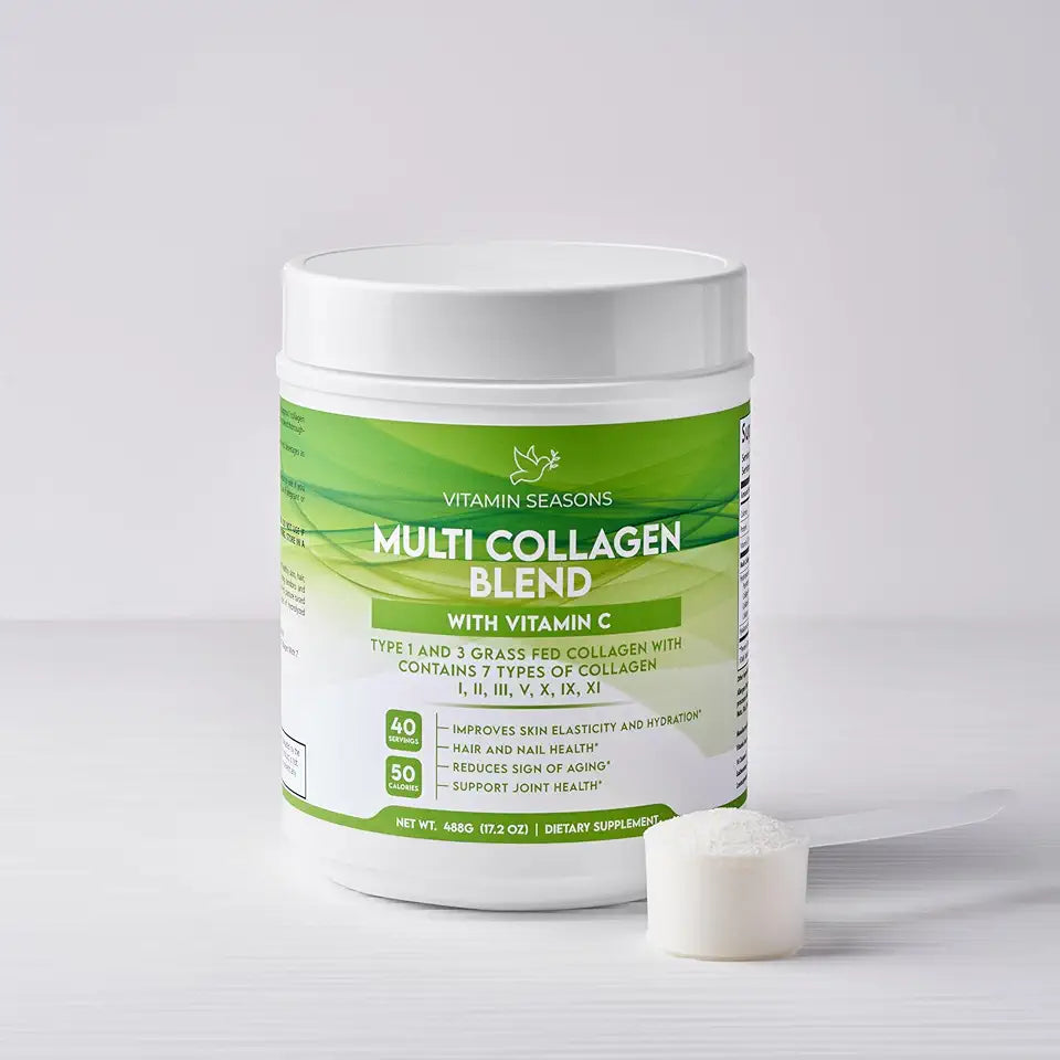 Unflavored Hydrolyzed Collagen Peptides Protein Powder 40 Servings Z577