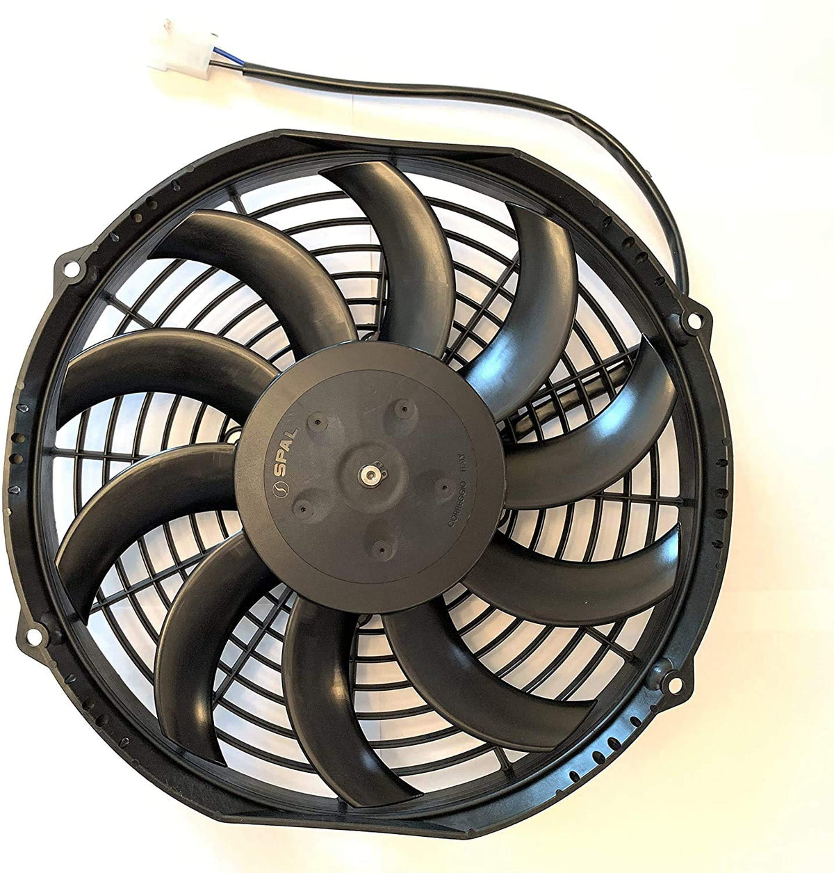 10'' Low-Profile Fan Puller Curved Blades 12Volt Pack of 2 O8607