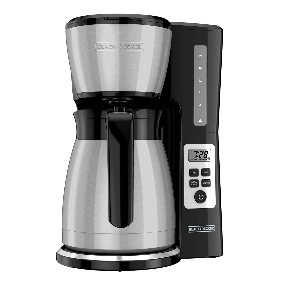 Black 12 Cup Drip Coffee Maker X89807