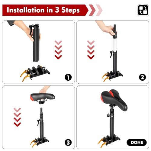 Adjustable Portable Scooter Seat 26 x 16 Cm H67999