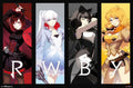 RWBY Girls Poster 22 x 34 inches Q1673